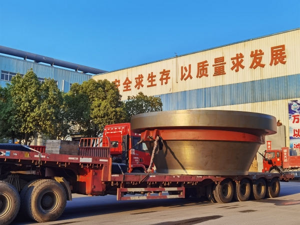 108 tons 7000mm diameter grinding table to Nanjing